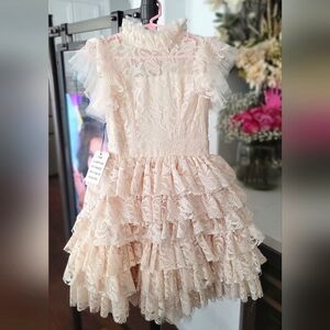 Joyfolie Anouk cream dress size 5